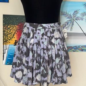 Porridge pleated skirt
